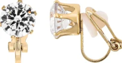 Best Bijou Brigitte Orecchini a clip - Sparkling Classic