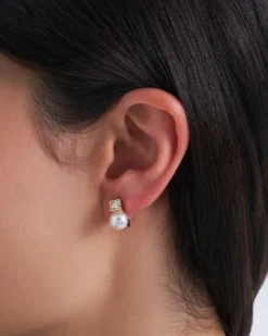 Sale Bijou Brigitte Orecchini a clip - Sweet Pearl