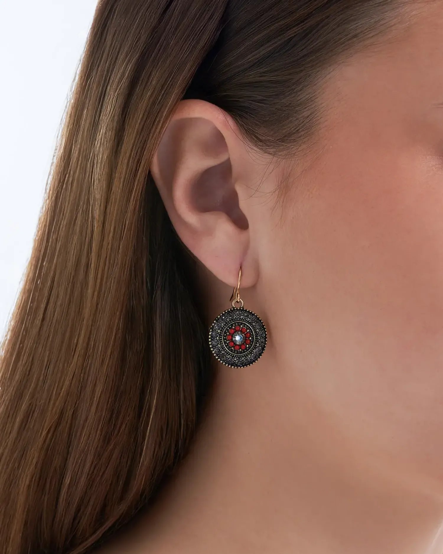 Hot Bijou Brigitte Orecchini a pendente - Brown Ornament