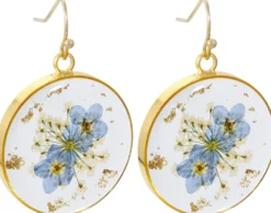 Hot Bijou Brigitte Orecchini a pendente - Flower Circle