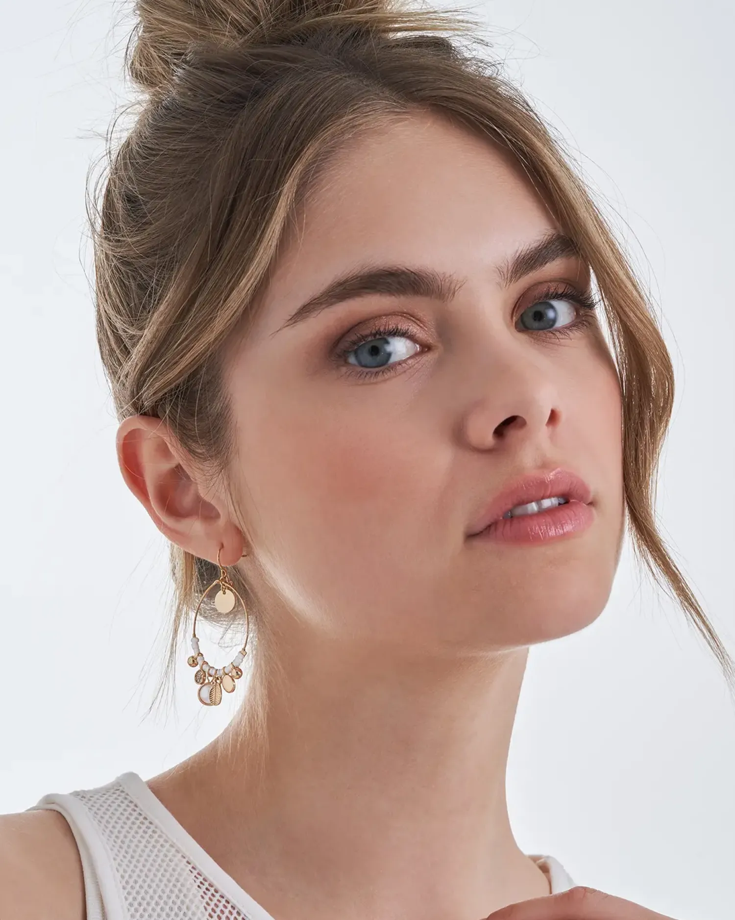 New Bijou Brigitte Orecchini a pendente - Golden Details