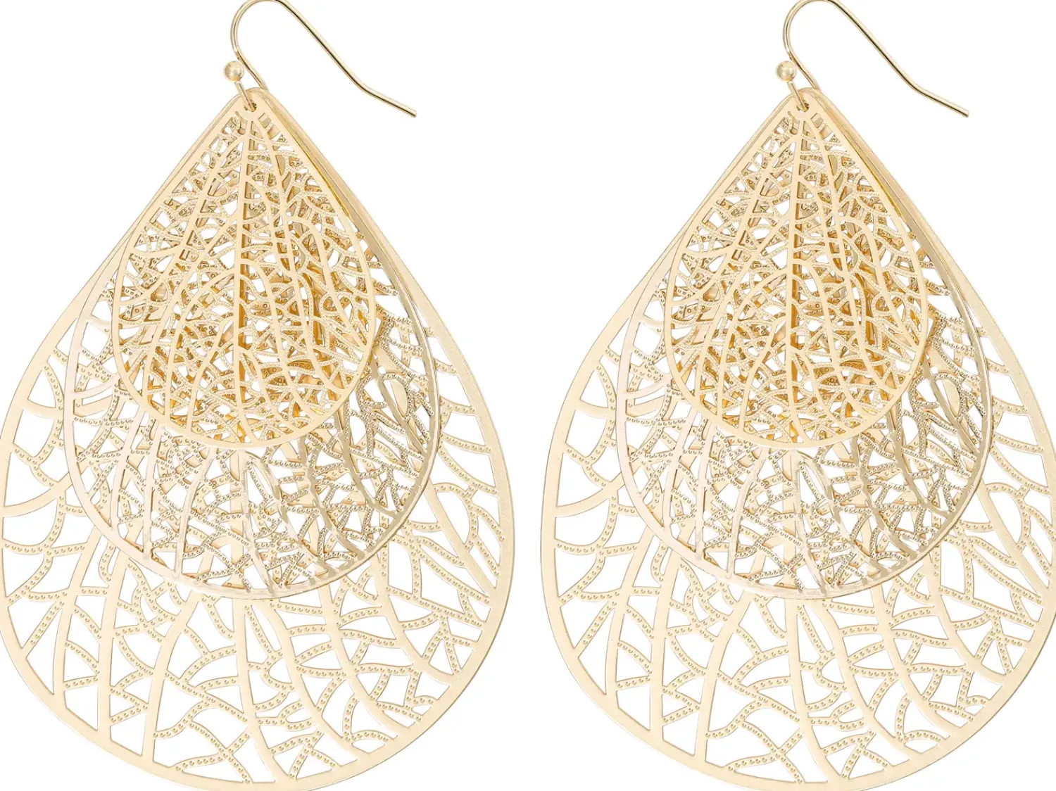 Bijou Brigitte Orecchini a pendente - Golden Glade