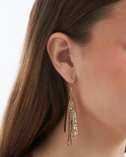 Hot Bijou Brigitte Orecchini a pendente - Hammered Pieces