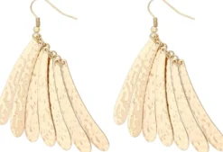 Hot Bijou Brigitte Orecchini a pendente - Hammered Pieces