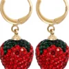 Bijou Brigitte Orecchini a pendente - Lovely Strawberry