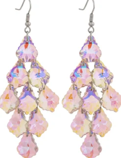 Sale Bijou Brigitte Orecchini a pendente - Purple Sparkle