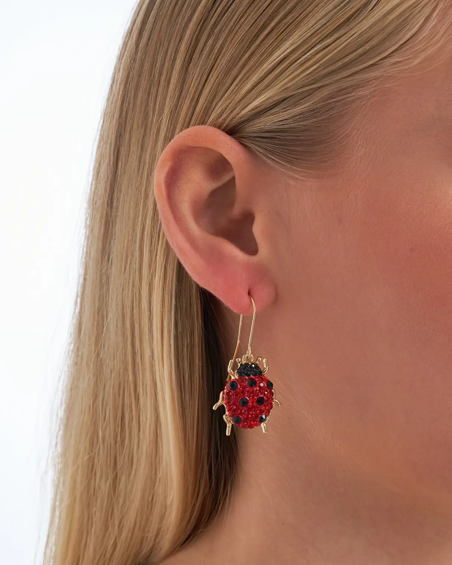 Discount Bijou Brigitte Orecchini a pendente - Red Luck