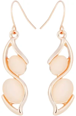 New Bijou Brigitte Orecchini a pendente - Rose Eye