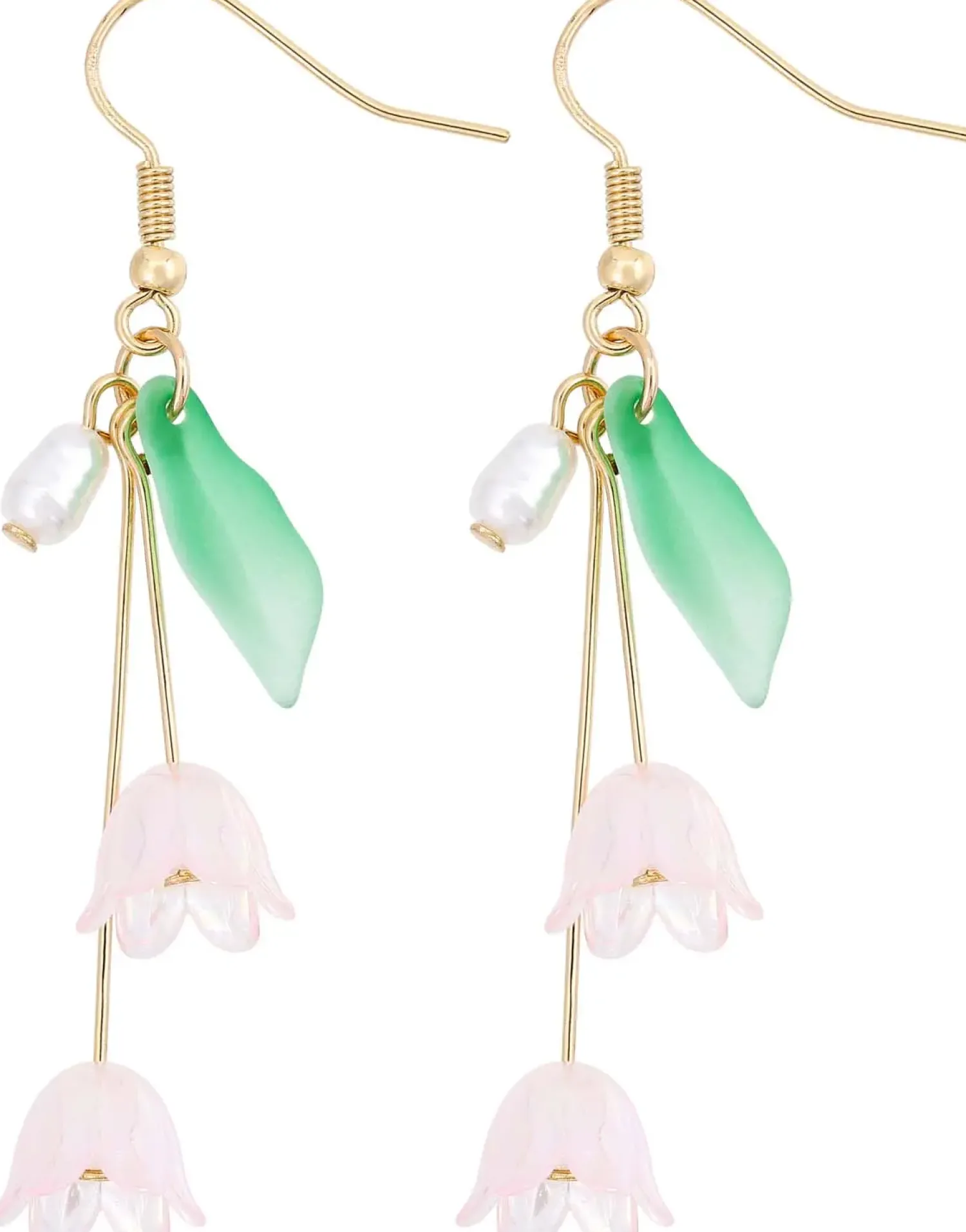 Clearance Bijou Brigitte Orecchini a pendente - Rose Tulip