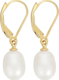 Outlet Bijou Brigitte Orecchini a pendente - Simple Pearl