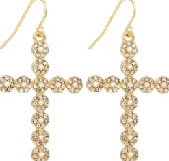 Online Bijou Brigitte Orecchini a pendente - Sparkling Cross