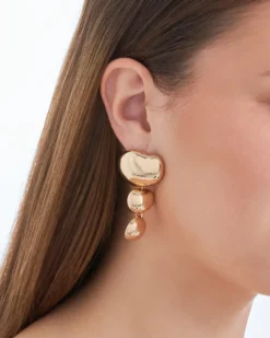 Bijou Brigitte Orecchini a perno - Asymmetrical Shine
