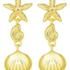 Discount Bijou Brigitte Orecchini a perno - Beach Trio