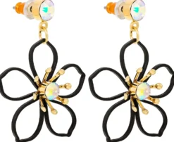 Bijou Brigitte Orecchini a perno - Black Bloom