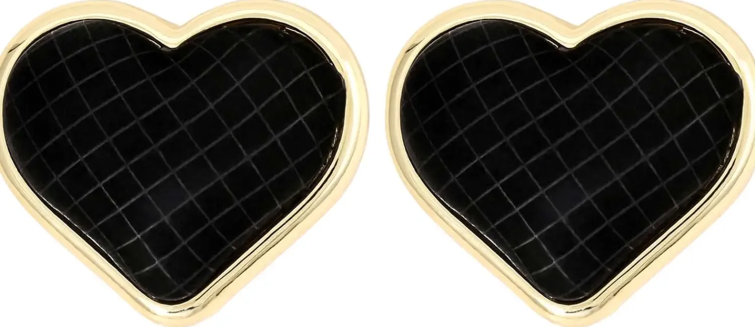 New Bijou Brigitte Orecchini a perno - Black Hearts
