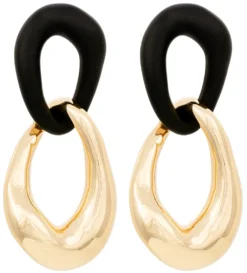 Sale Bijou Brigitte Orecchini a perno - Black Statement