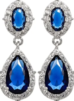 Best Bijou Brigitte Orecchini a perno - Blue Brilliance
