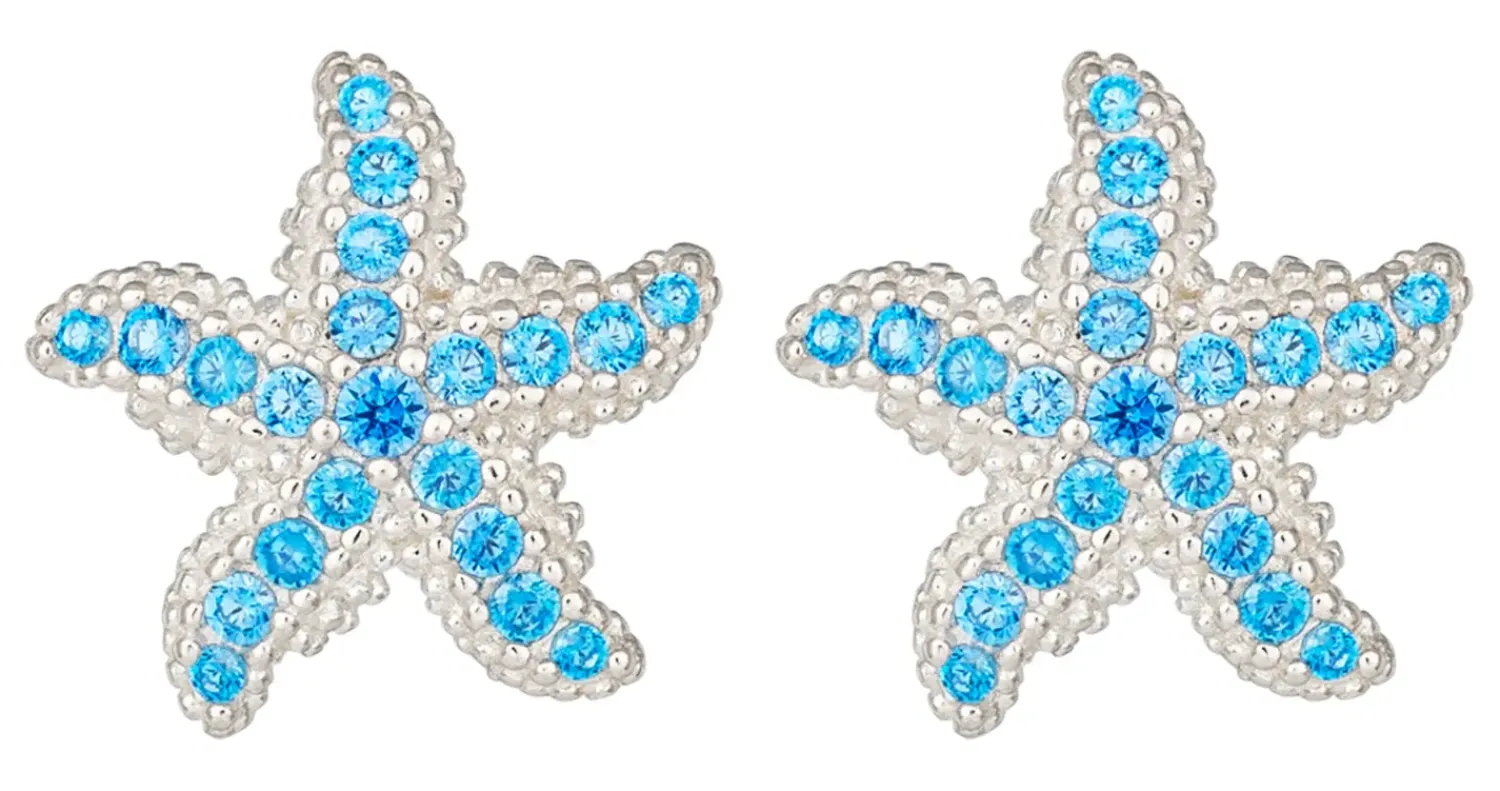 Bijou Brigitte Orecchini a perno - Blue Cutie
