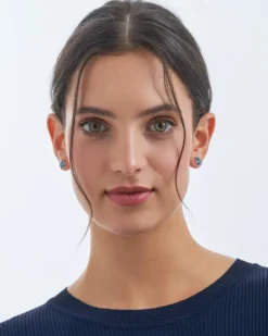 Sale Bijou Brigitte Orecchini a perno - Blue Emotion