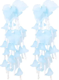 Outlet Bijou Brigitte Orecchini a perno - Blue Leaves