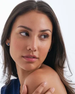 New Bijou Brigitte Orecchini a perno - Blue Wonder