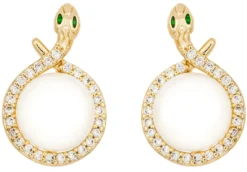 Bijou Brigitte Orecchini a perno - Brass Shine