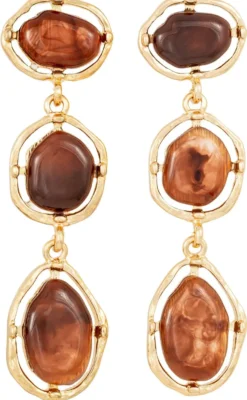Best Bijou Brigitte Orecchini a perno - Brown Vibes
