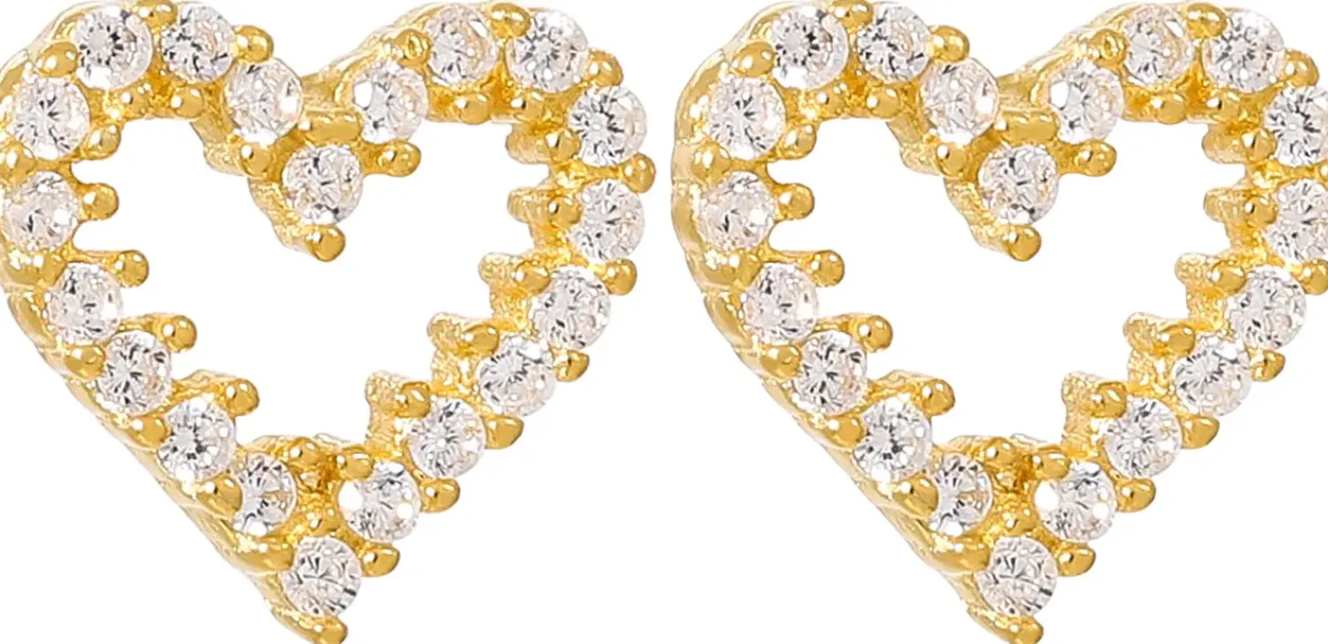 Sale Bijou Brigitte Orecchini a perno - Bubbly Hearts