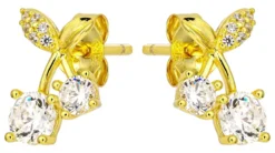 Clearance Bijou Brigitte Orecchini a perno - Cherry Sparkle