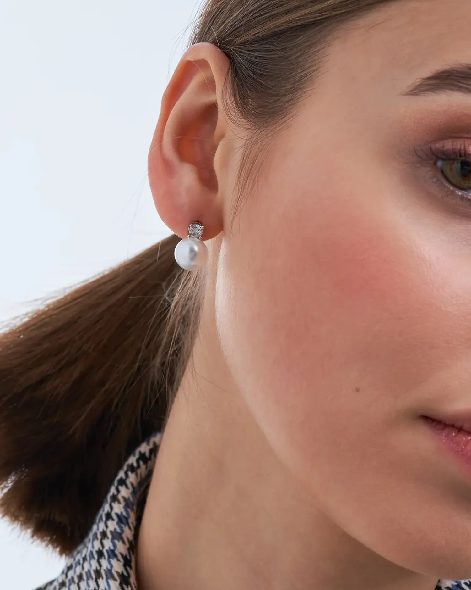 New Bijou Brigitte Orecchini a perno - Classic Pearls