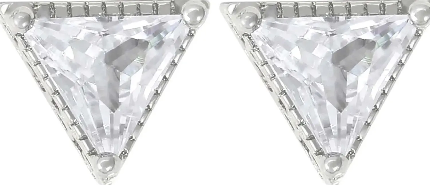 Sale Bijou Brigitte Orecchini a perno da uomo - Sparkling Triangle