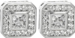 Online Bijou Brigitte Orecchini a perno da uomo - Zirconia Shapes