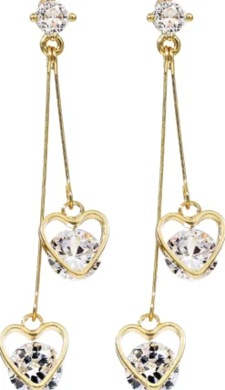 Online Bijou Brigitte Orecchini a perno - Double Love