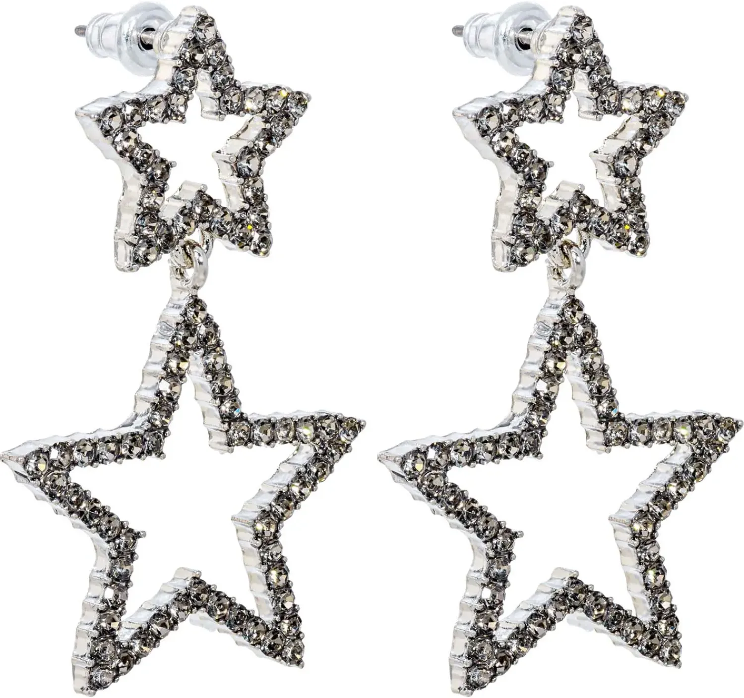 Discount Bijou Brigitte Orecchini a perno - Double Star