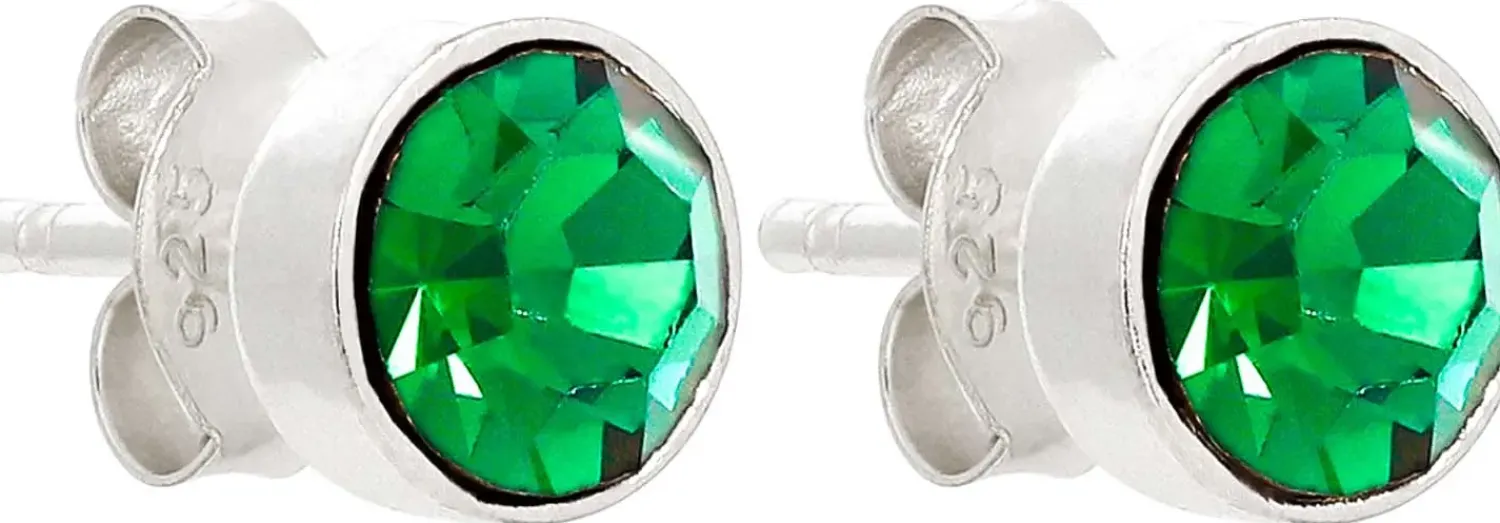 Discount Bijou Brigitte Orecchini a perno - Elegant Emerald