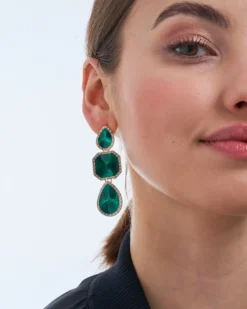 Hot Bijou Brigitte Orecchini a perno - Emerald Gleam