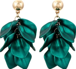 Sale Bijou Brigitte Orecchini a perno - Emerald Leaves