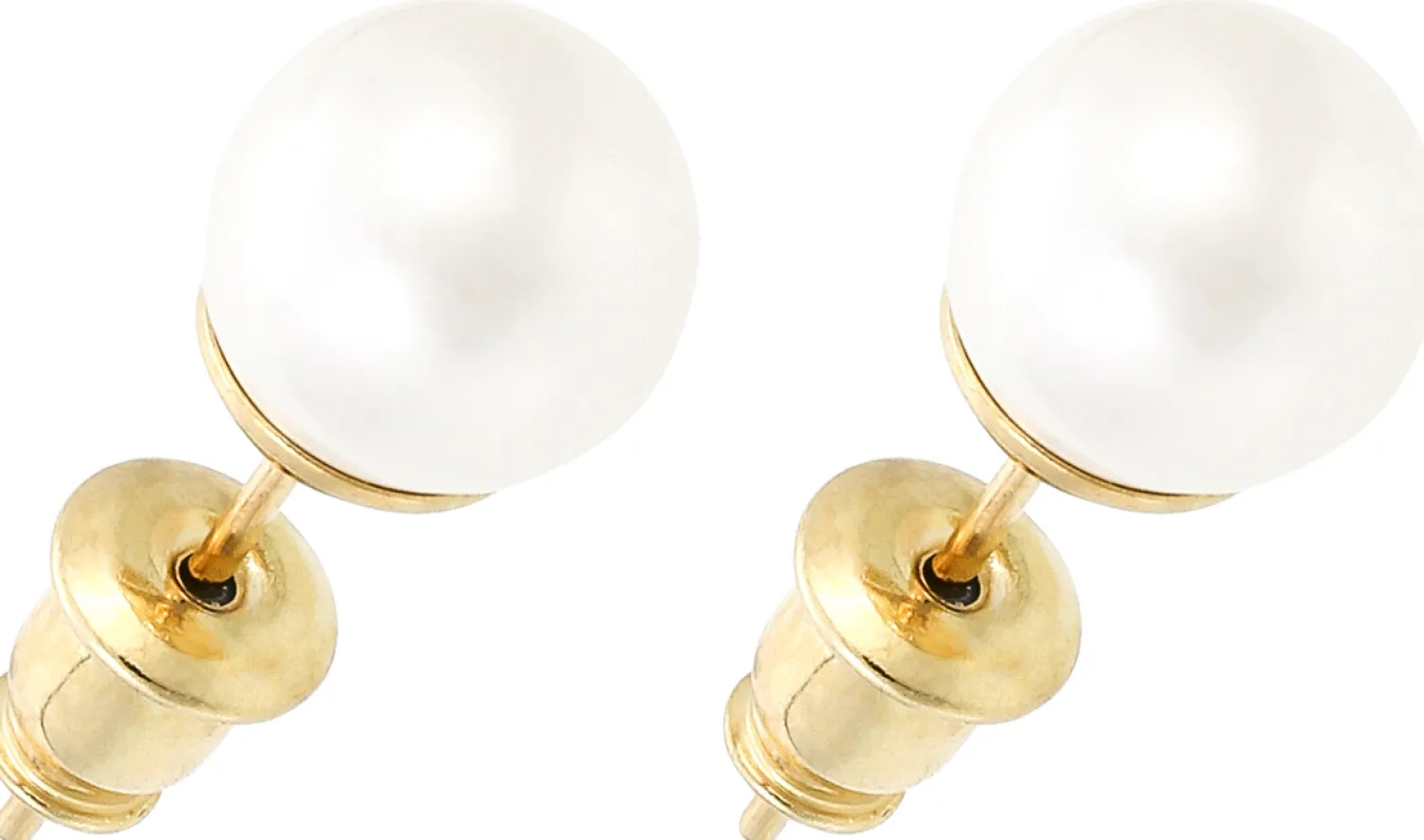 Clearance Bijou Brigitte Orecchini a perno - Fancy White