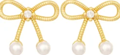 Sale Bijou Brigitte Orecchini a perno - Fine Bow