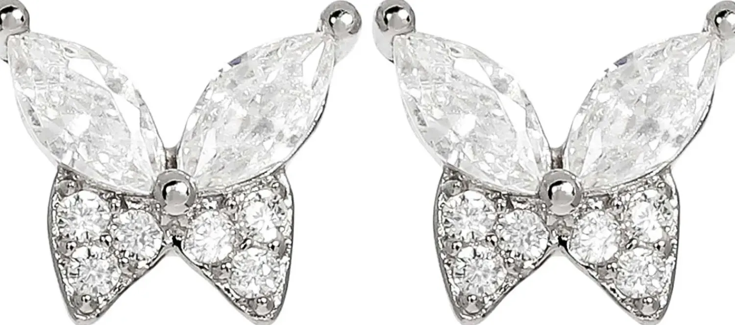 Outlet Bijou Brigitte Orecchini a perno - Flattering Silver