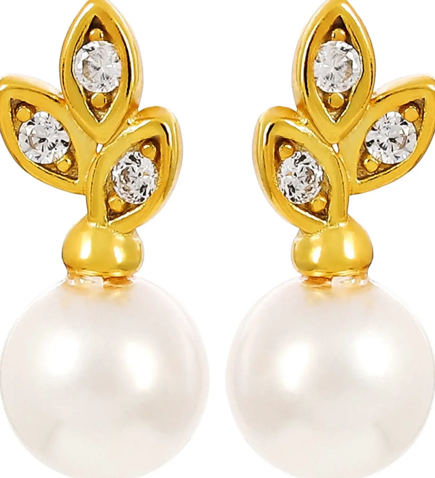 Outlet Bijou Brigitte Orecchini a perno - Floral Pearls