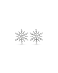 Sale Bijou Brigitte Orecchini a perno - Gleaming Snowflake