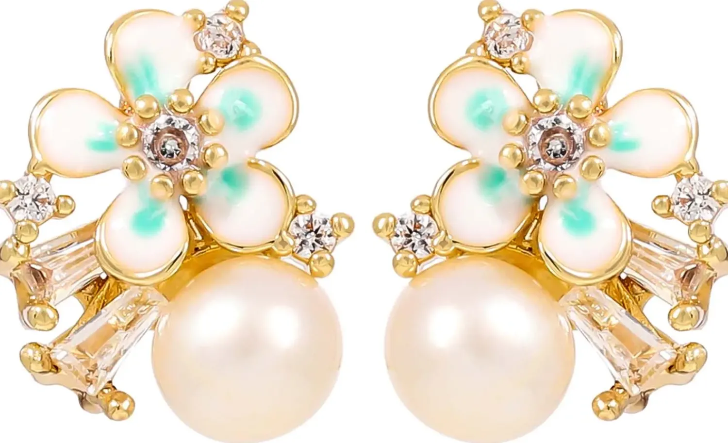 Discount Bijou Brigitte Orecchini a perno - Gleaming Spring