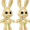 Bijou Brigitte Orecchini a perno - Golden Animal