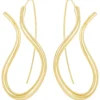 Best Bijou Brigitte Orecchini a perno - Golden Flow
