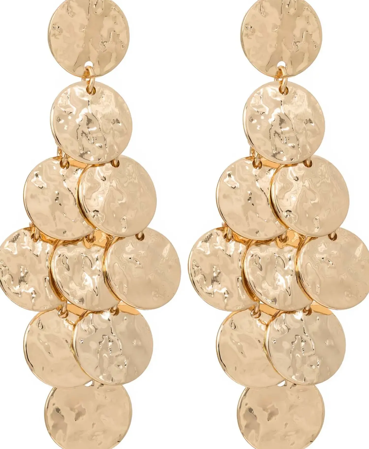 Discount Bijou Brigitte Orecchini a perno - Golden Marquise