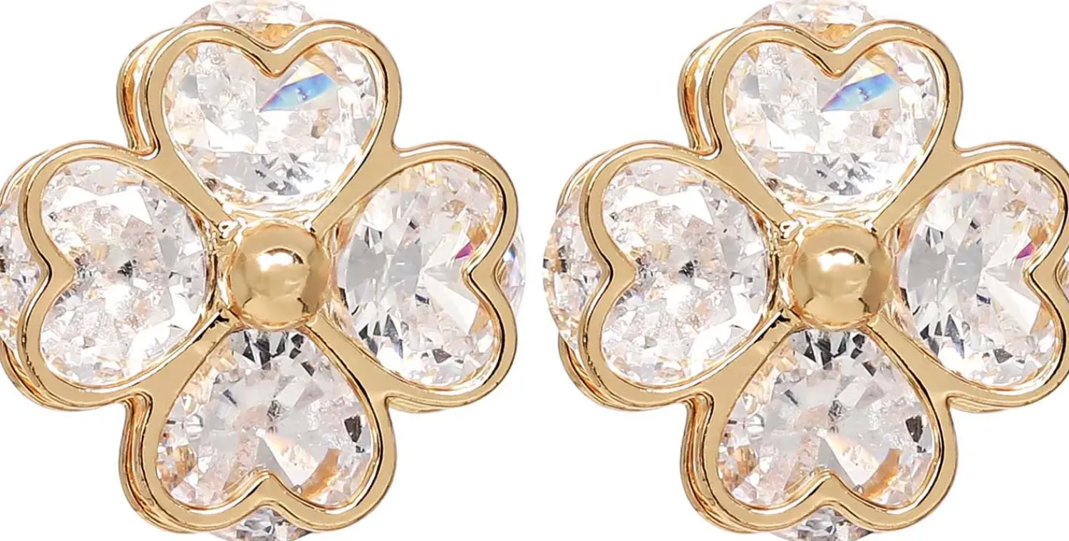 Sale Bijou Brigitte Orecchini a perno - Golden Shamrock