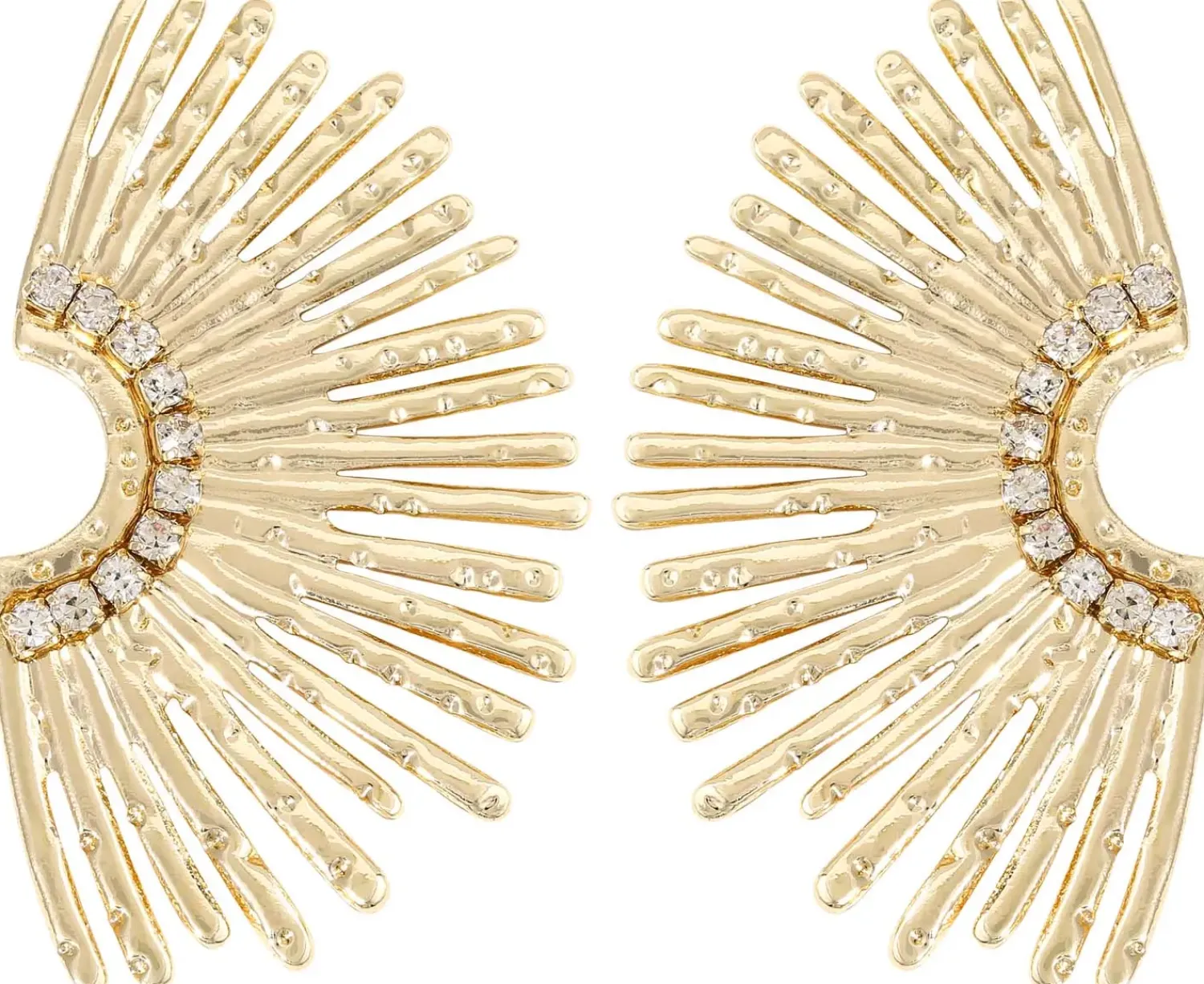 Outlet Bijou Brigitte Orecchini a perno - Golden Sunlight