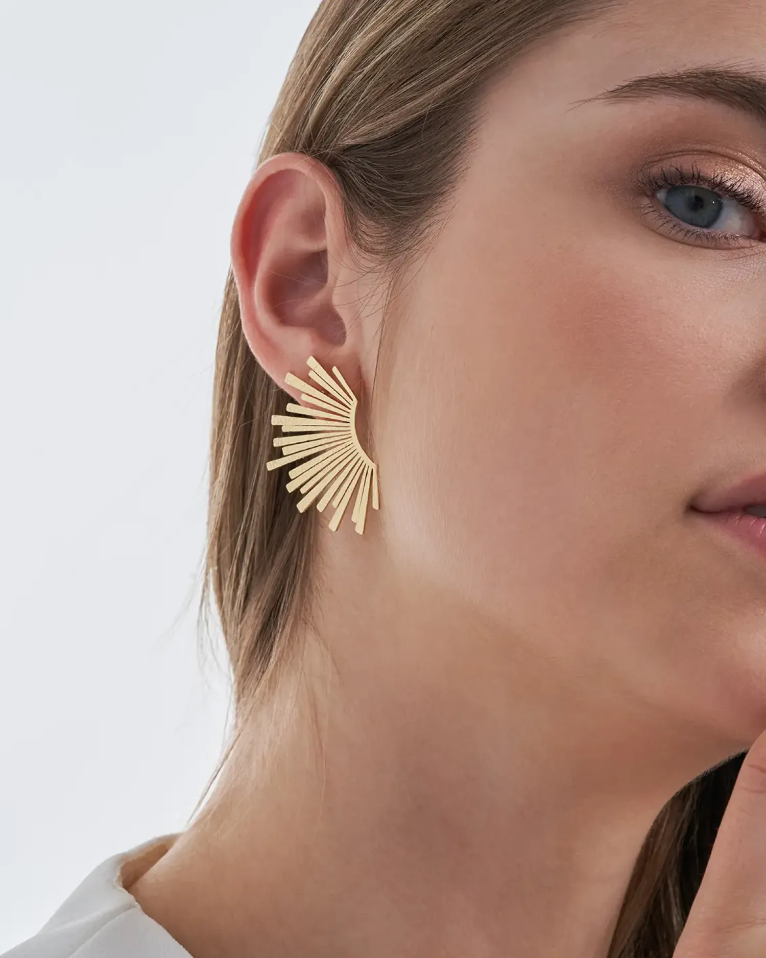 Discount Bijou Brigitte Orecchini a perno - Golden Sunrise