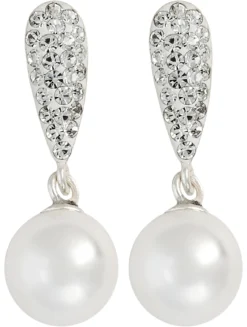 New Bijou Brigitte Orecchini a perno - Graceful Pearl